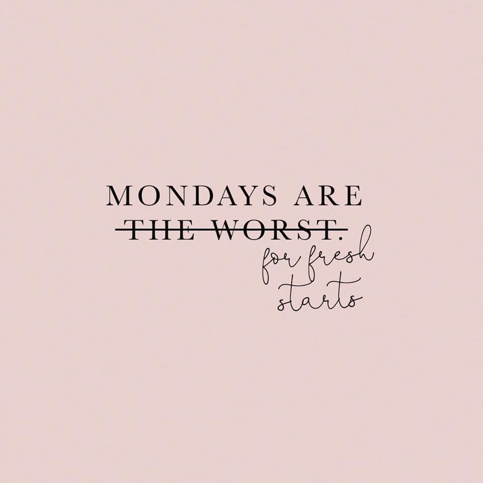 Oh, Monday…